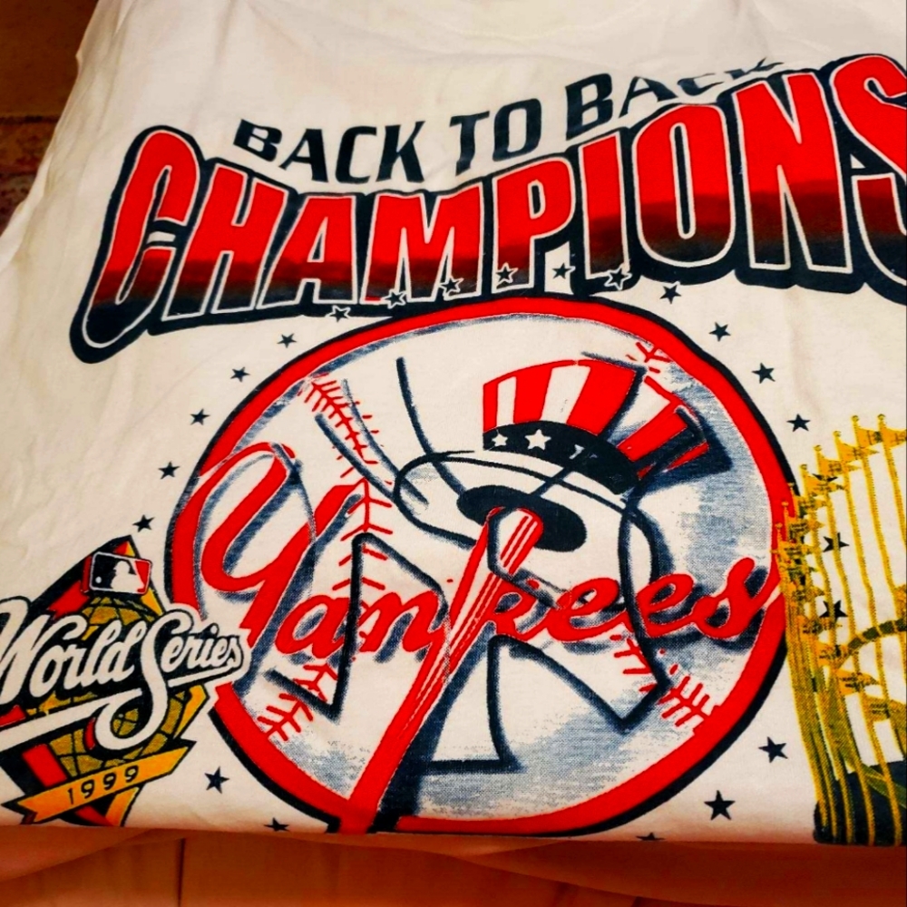 1999 New York Yankees Champions Tshirt - Picture 3 of 4